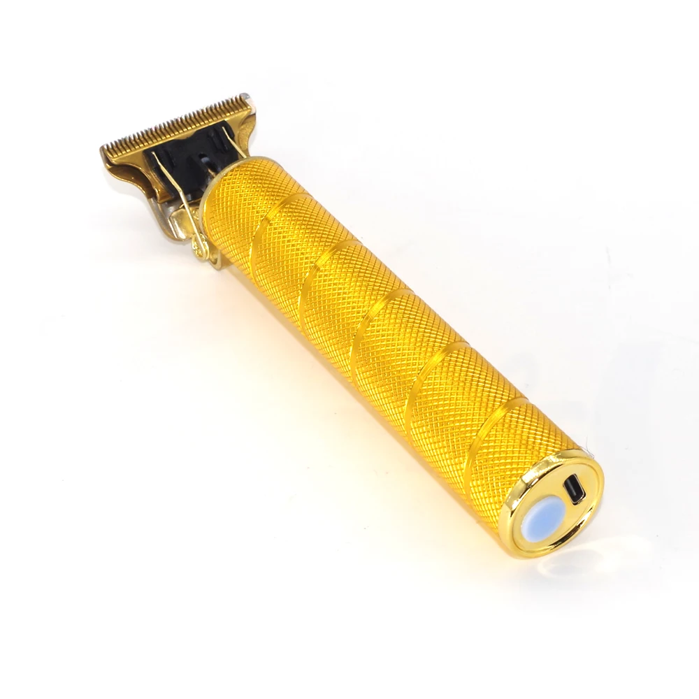 Mens zero Shaver Vintage Mquina de Cortar Cabelo Small hair Shaving Machine metal Gold Trimmer