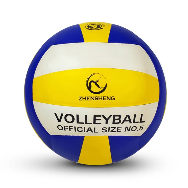Zhensheng Custom Printed Professional Training Indoor Outdoor Official Size 5 Laminated Volleyball Ball for New Brand Promotion