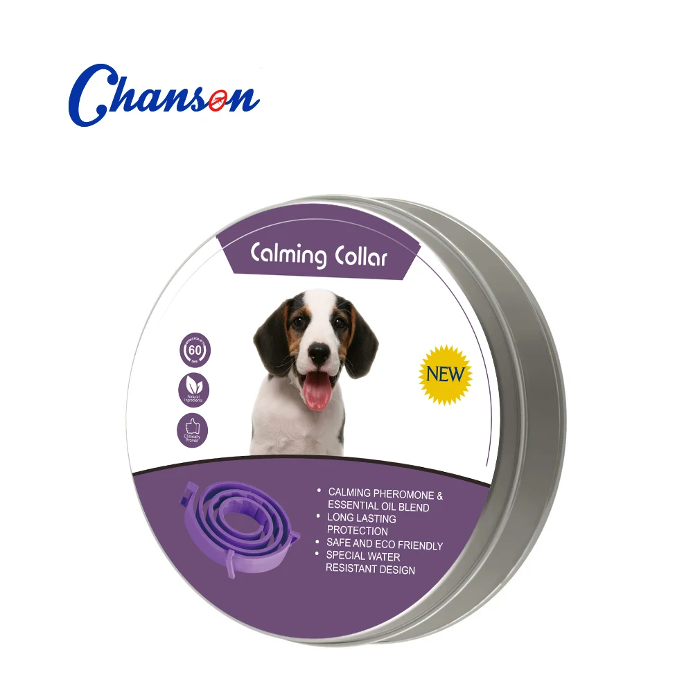 Amazon hot selling Wholesale Pet Pheromone 60 Days Anti Anxiety Calming Collar