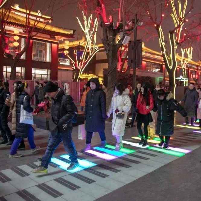 Audio Interaction Programmable Led Play Music RGB Color Walking Piano Dance Floor