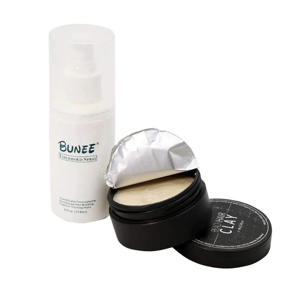 Пользовательская этикетка Мужская мода матовая текстура продукт для укладки волос восковая глина