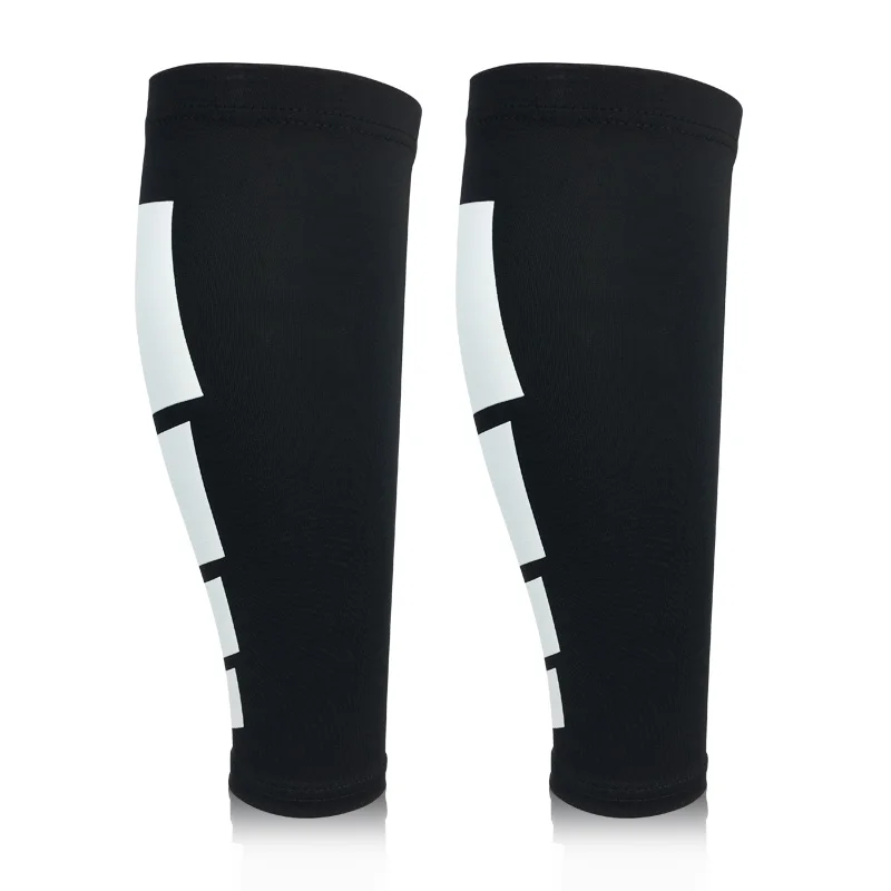 Hot Sale High Quality Breathable Elastic Calf Shin Support  Compression Running Socks for Pain and Sport Support Knee Pad