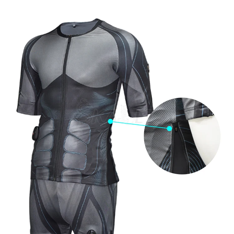Whole body electric stimulate muscle wireless ems training suit for weight loss