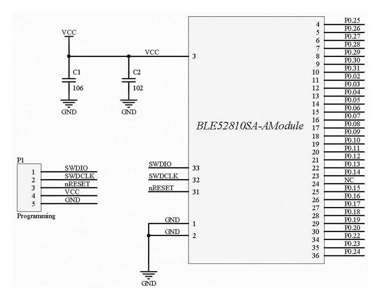 Ultra-Low Power Multiprotocol Soc Bluetooths Chip Module Bluetooths Rechargeable Data Module Transmitter And Receiver