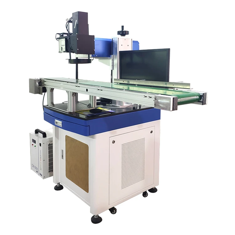Factory Direct Sales Of High Quality Assembly Line Visual Positioning 3w 5w Uv Laser Marking Machine