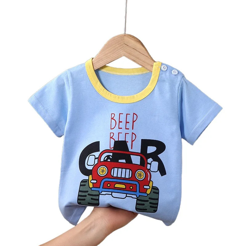 Children Short Custom Printing T-shirt 100% Cotton Brand Plain Blank Tshirt Kids Baby Girl Boy shirt T shirts