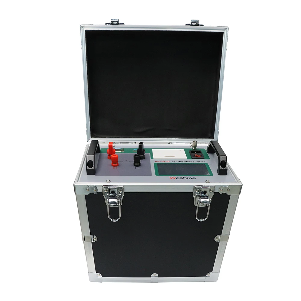 50 kohm Digital DC Low Resistance Meter 10 A 20 A 40 A 50 A Milliohm Meter Transformer DC Winding Resistance Meter Tester