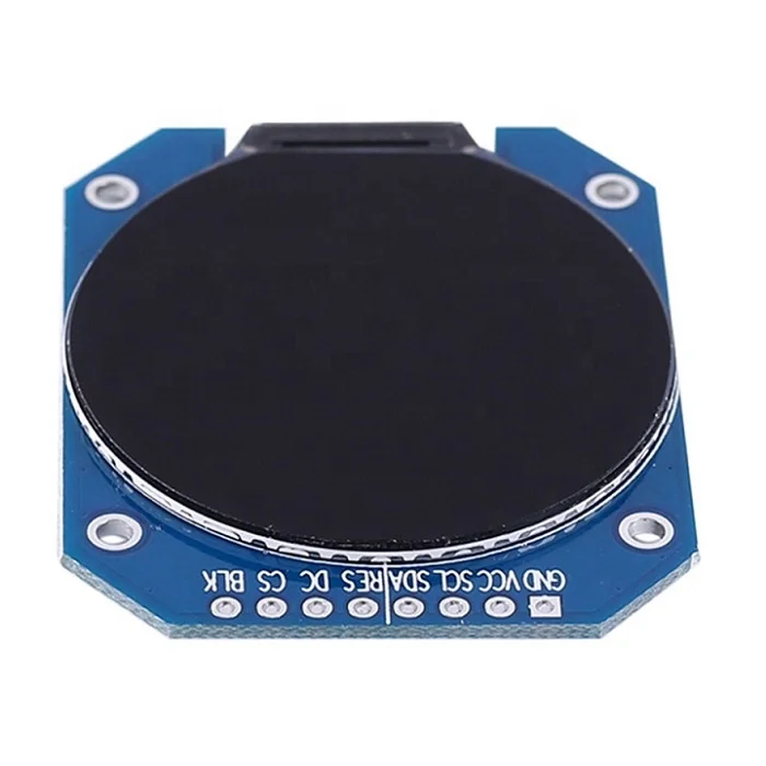 ЖК-дисплей 1,28 дюйма HD IPS, круглый экран GC9A01 drives, цветной TFT-дисплей с интерфейсом SPI