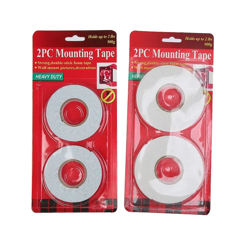 High viscosity blank foam double-sided tape