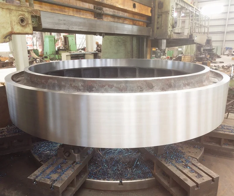 AISI 4340 Seamless Customized Hot Rolled Steel Large Forged Ring