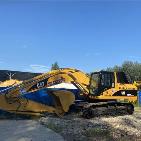 Гусеничный Экскаватор caterpillar 325c 2-е ручное землеройное оборудование cat 325 325d