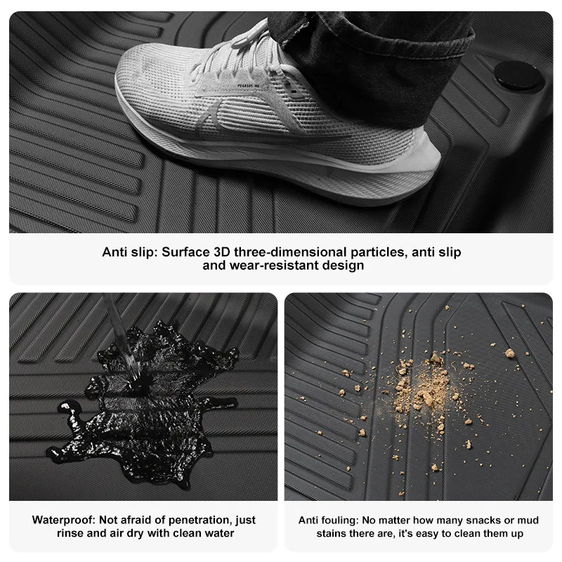 All-TPE Carpet Floor Mats for Right-Hand Drive Honda Freed Models 2016-2024 Custom Fit Car Accessories