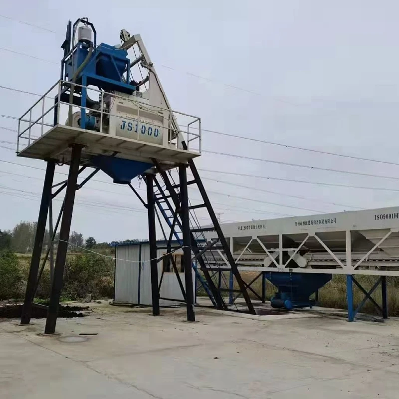 Automation JS1000 Concrete Mixer 1000 Twin-shaft Concrete Mixer Manufacturer