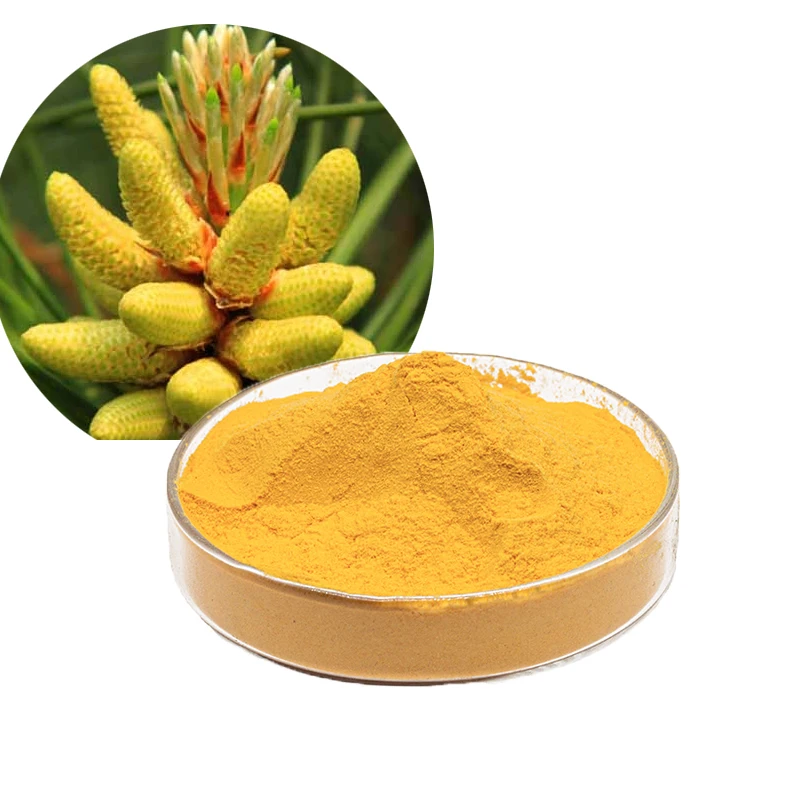 Halal Kosher  Factory  1kg Pine Pollen Powder Natural Pine Pollen