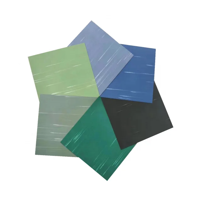 Simple, Eco-friendly Polyvinyl Chloride Quartz Sand Tiles In a Variety Of Colors