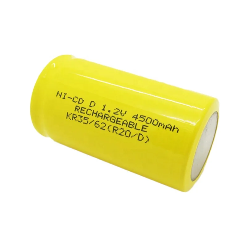 nickel cadmium batteries D size 4500mah 1.2v ni cd rechargeable