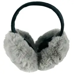 Зимние теплые наружные наушники из искусственного меха, мягкие, с подкладкой для рук, Лидер продаж, популярные среди молодых девушек