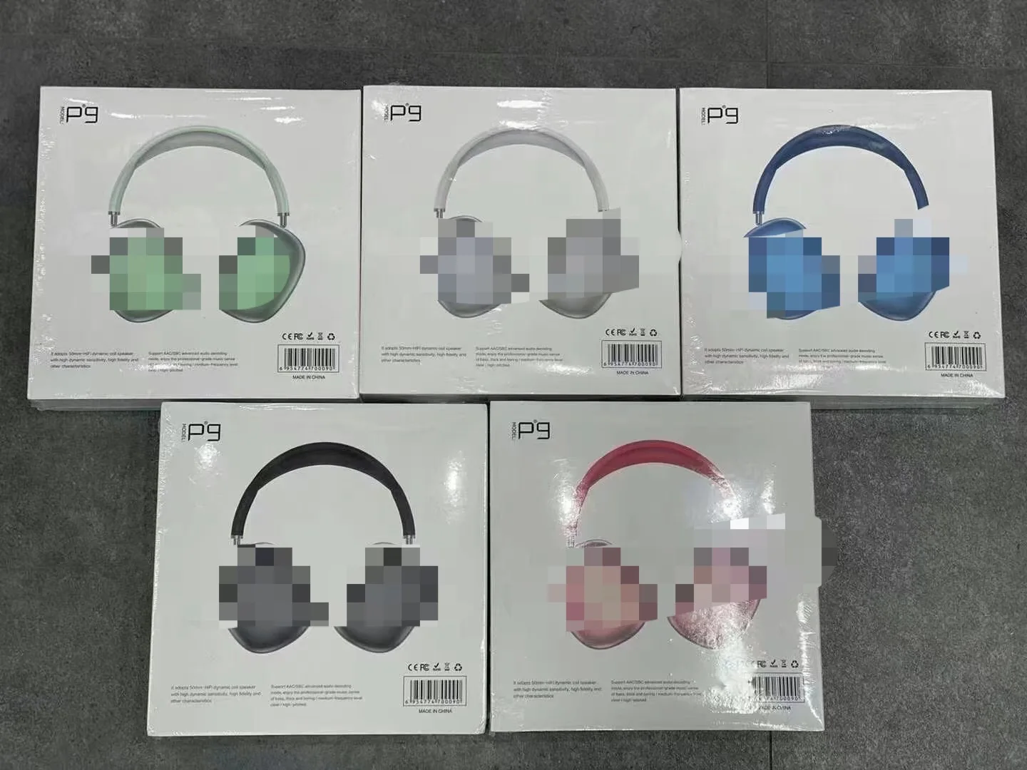  Самые продаваемые стереонаушники P9 max беспроводные наушники Bluetooth