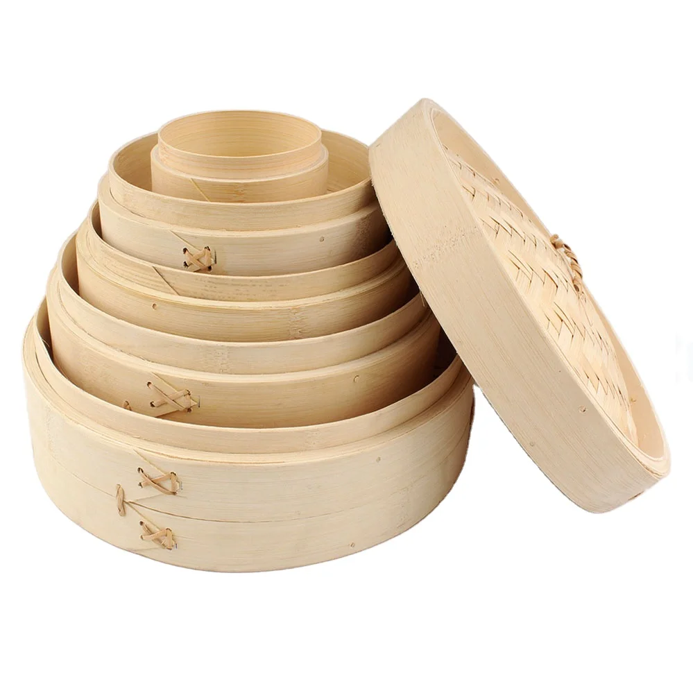 10 в бамбуковый отпариватель для приготовления пищи овощей пельменей бамбуковый отпариватель корзина с палочками для еды