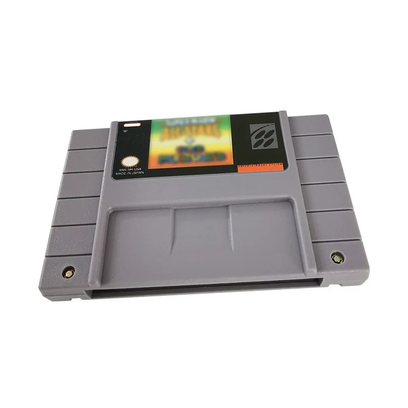 Видео игры 16 бит карточная игра для Марио мира и Марио, с надписью «all star» для snes контроллер, для snes игры Картридж