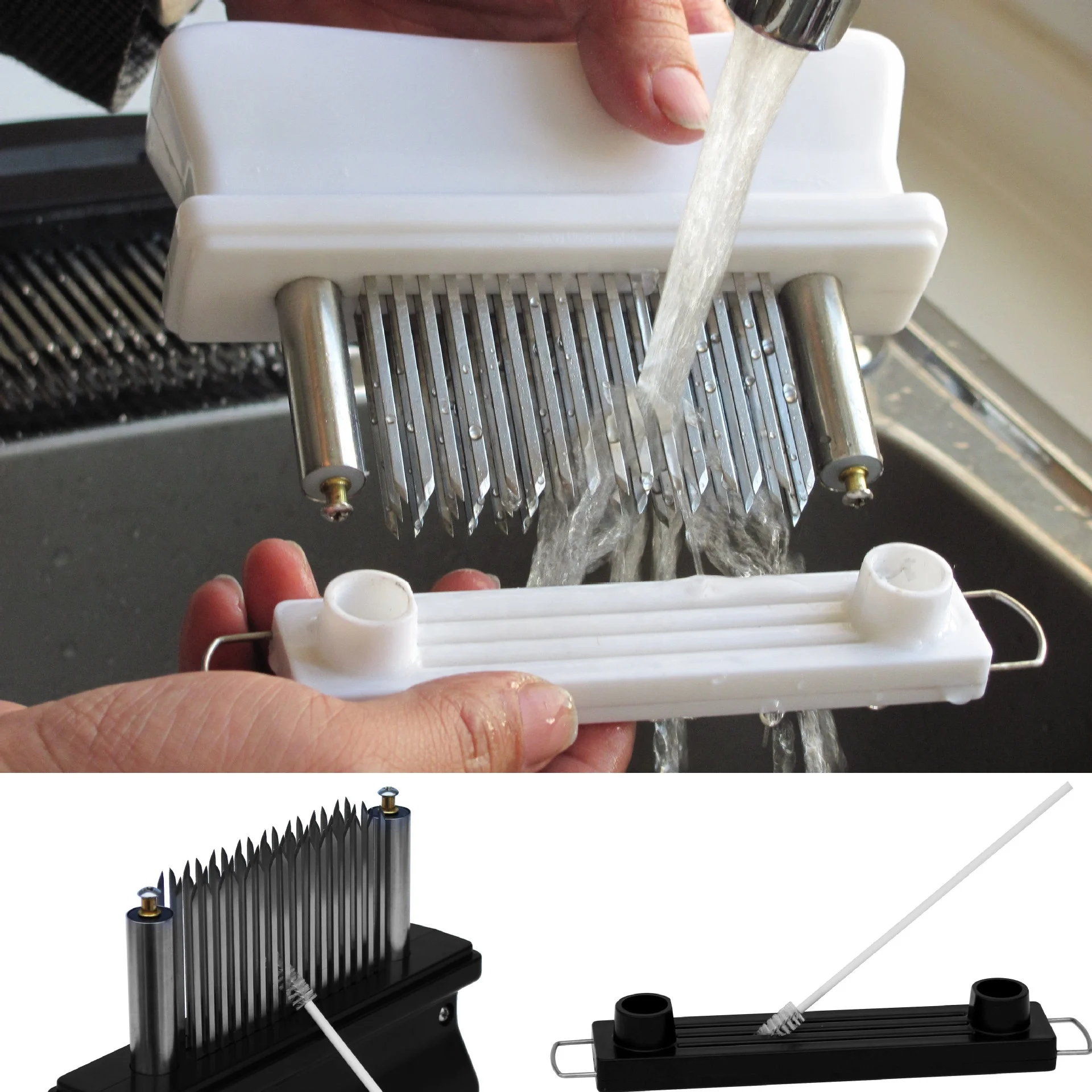 48-blades Stainless Steel Manual Meat Natural Tenderizer Steaks And Beef Meat Tenderizer Injector