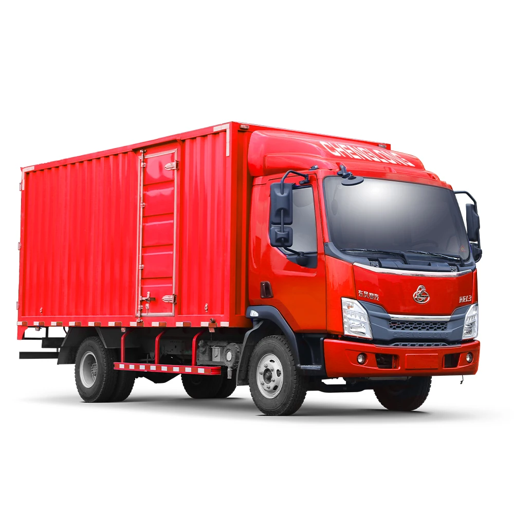 Huanyu auto Wholesale Price L3 4*2 Cargo Truck L3 Cab Van Box Cargo Truck Semi-Trailer Cargo container truck