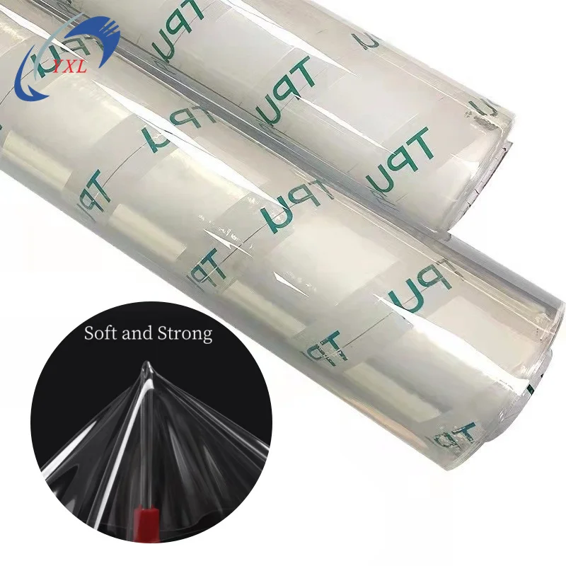 Factory Customize High Transparent Waterproof Breathable Wear-resistant TPU Roll Film For  outdoor window