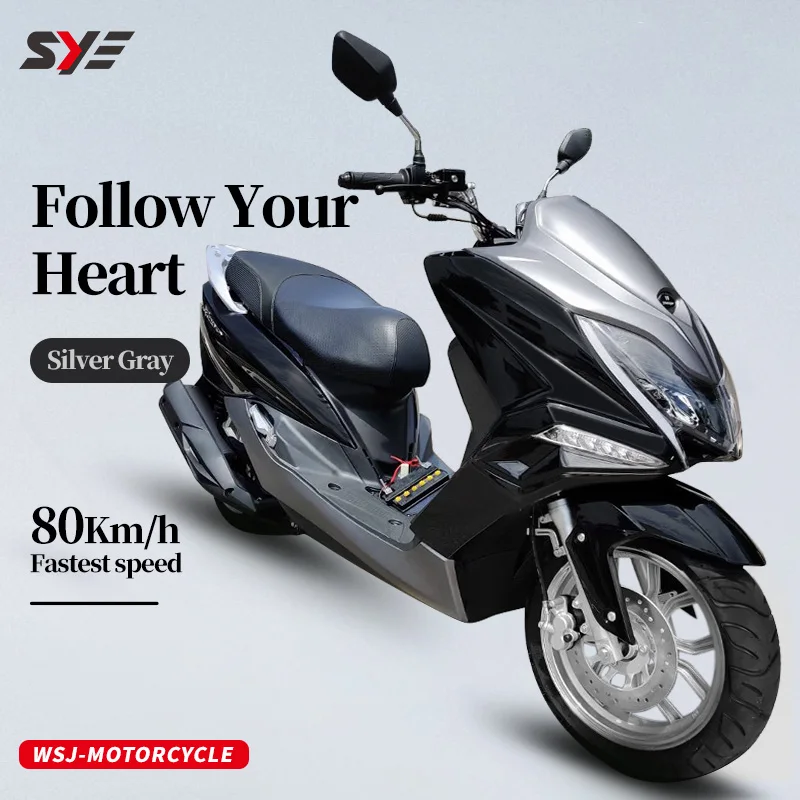 Fast  motorcycle with low fuel consumption