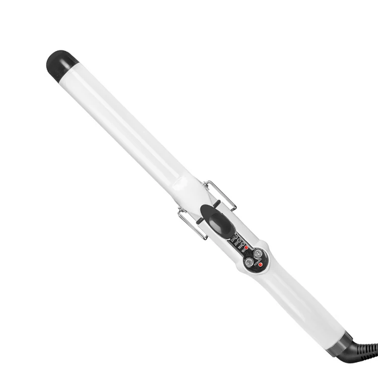 
2021 Home 360 Degree Rotating Wire Rotation Hair Curler Ceramic Ionic LCD Curling Iron Hair Waver Hair Styling Tools Set 