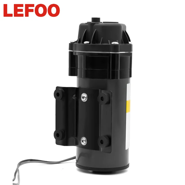 LEFOO self priming 150 gpd water purifier pump micro diaphragm pump for ro