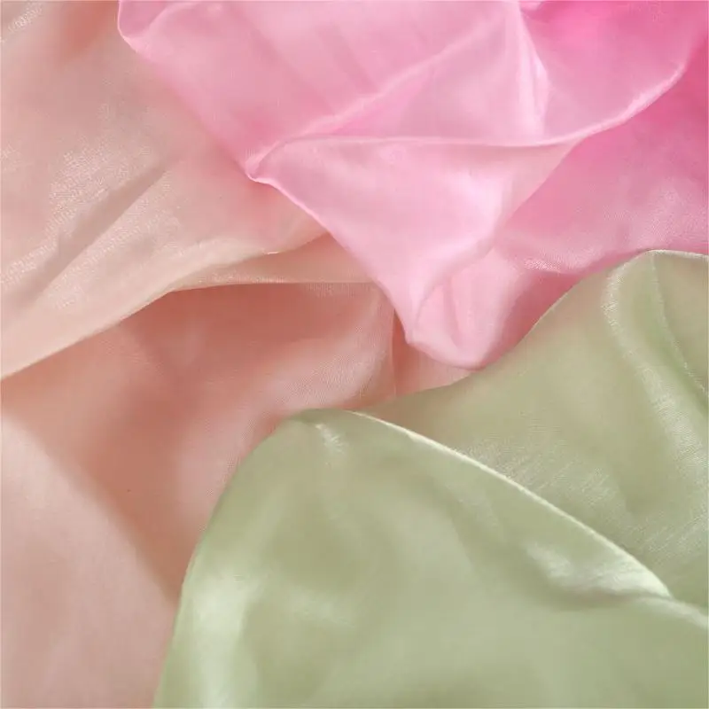 Женское платье-сари из прозрачного шелка