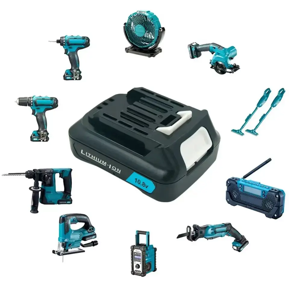 12V  Li-ion Cordless Drill Battery  Rechargeable power tool battery for makitas BL1020B  BL1015 BL1016