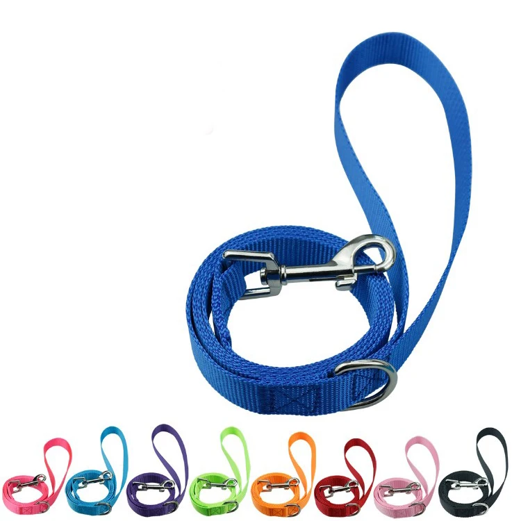 Wholesale Factory Stocked 9 Solid Color Strong Dog Leash