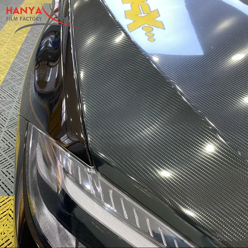 Carbon fiber texture Hot Selling PPF Self -repair Anti-yellowing Car Paint Protect Film TPU  High Polyurethane Film