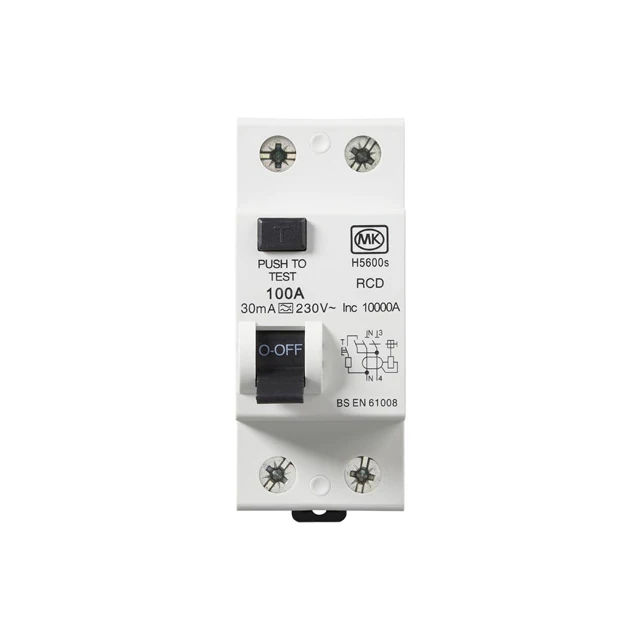MK SENTRY Hot sale  Residual Current Device Circuit Breaker  100A 230V 30mA TYPE A 2 MODULE 2 POLE  CE UKCA certification RCD