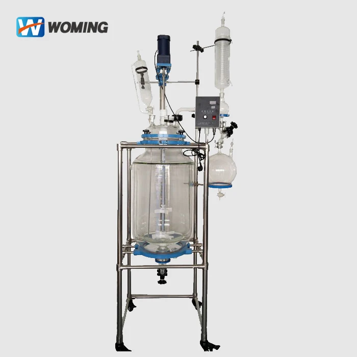 30L Laboratory Machine Double Jacketed Glass Reactor Price