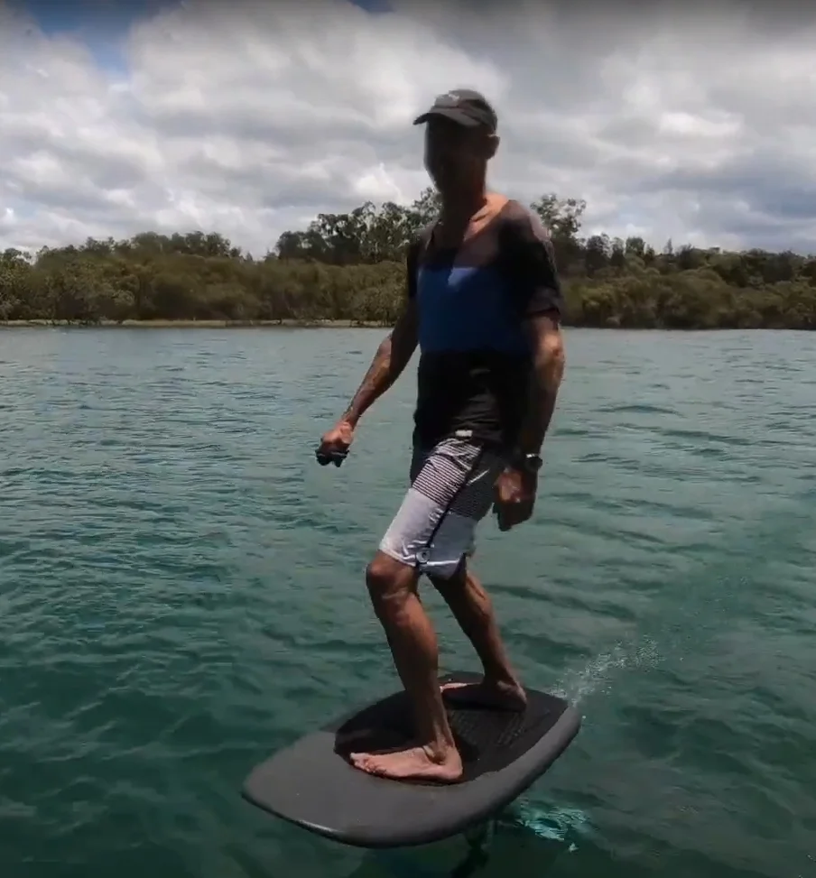 Advanced electric surf hydrofoil electric efoil surfboard with 220V electricity