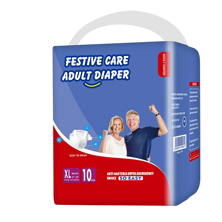 Wholesale factory free sample soft adult diaper for old people