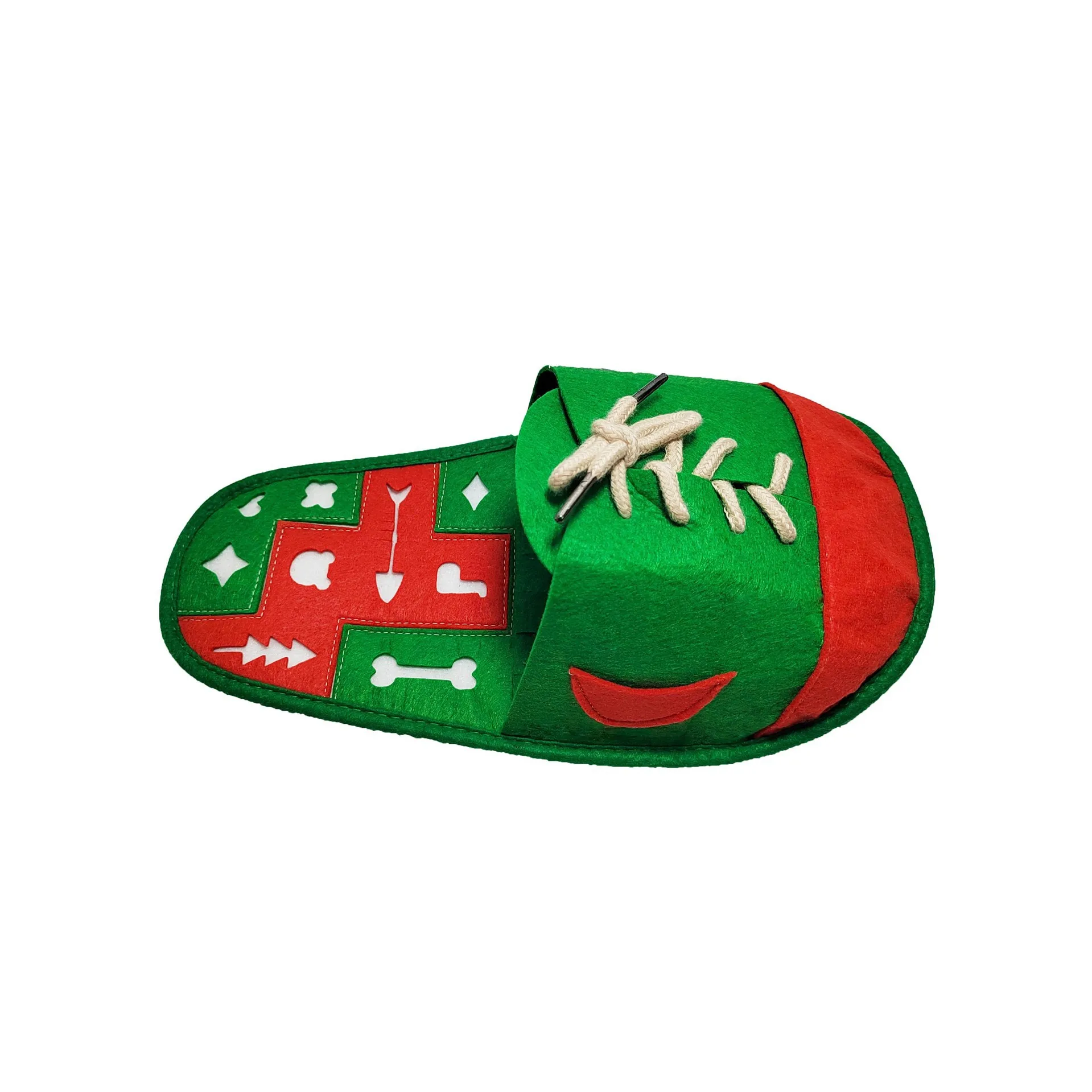 Amazon cloth new slippers pet cat and dog supplies smelling hidden food mat toys Slow food decompression puzzle training mat