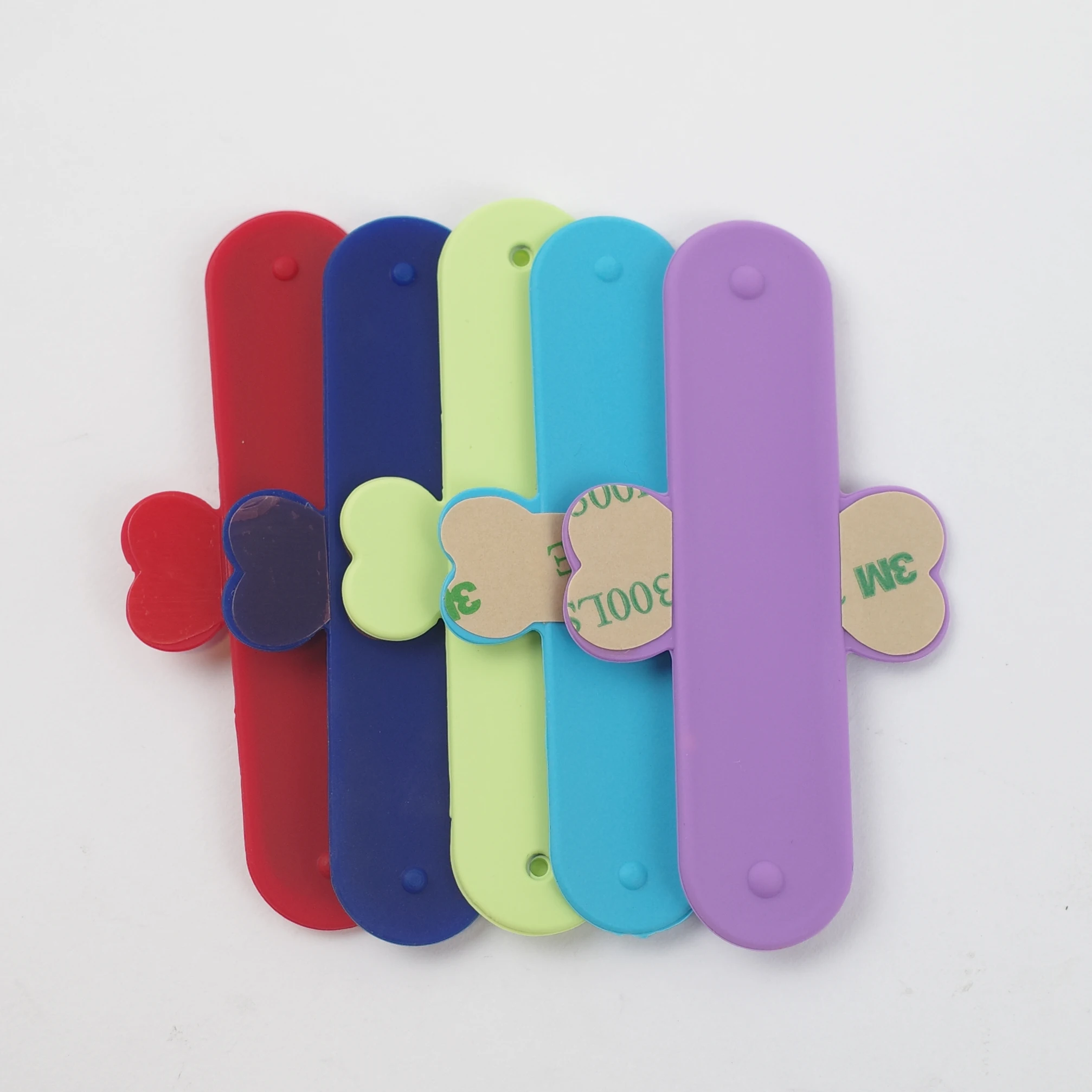 Universal Color Phone Holder Silicone Cell Mobile Phone Custom Stick On Stand