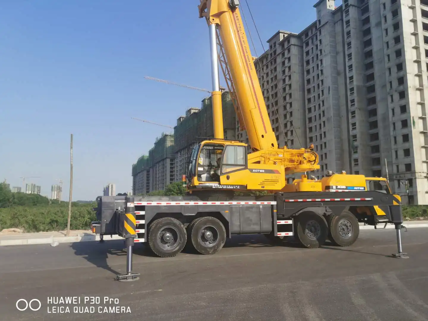 Used/Second Hand QY100K Truck Crane 100 ton, Hot Sale XC-MG 100 ton Mobile Crane