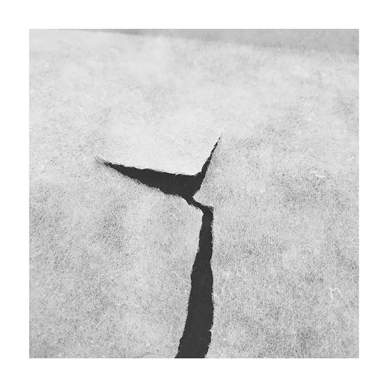 100% Recycled Cotton Non Woven Fabric Easy Tear Away Embroidery Backing Paper For Embroidery Stabilizer