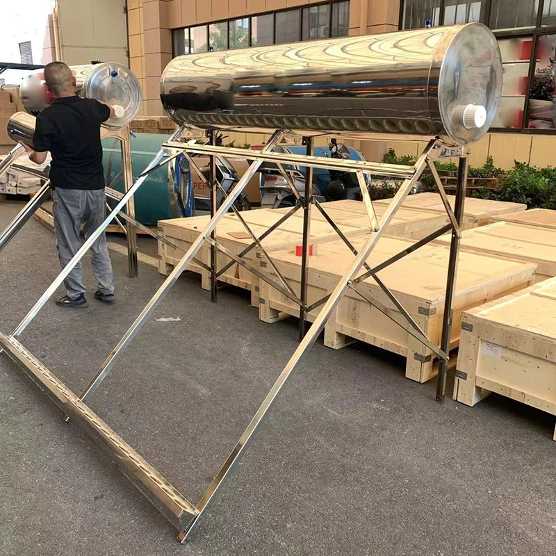 ODM OEM Supplier Hot 100L 200L compact non-pressure residential Cheap 5-6 people wholesale solar water heaterr