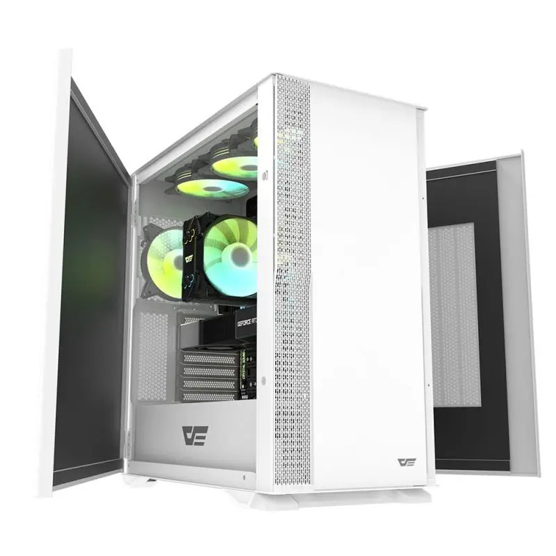 darkFlash DLX200 Silent Wholesale E-ATX Full Tower Office Case Desktop Computer PC Case Gaming for sale