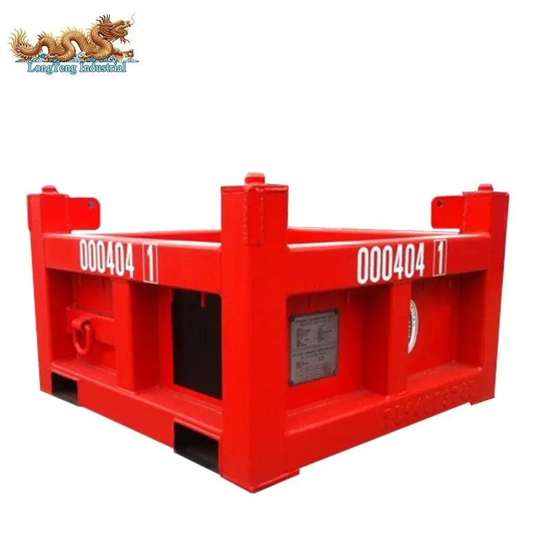 DNV 2.7-1 Standard Certified 4ft 4 FEET Offshore Half Height Cargo Basket