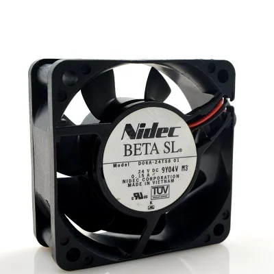  Новый оригинальный охлаждающий вентилятор Nidec D06A-24TS8 01 24 В 0 15