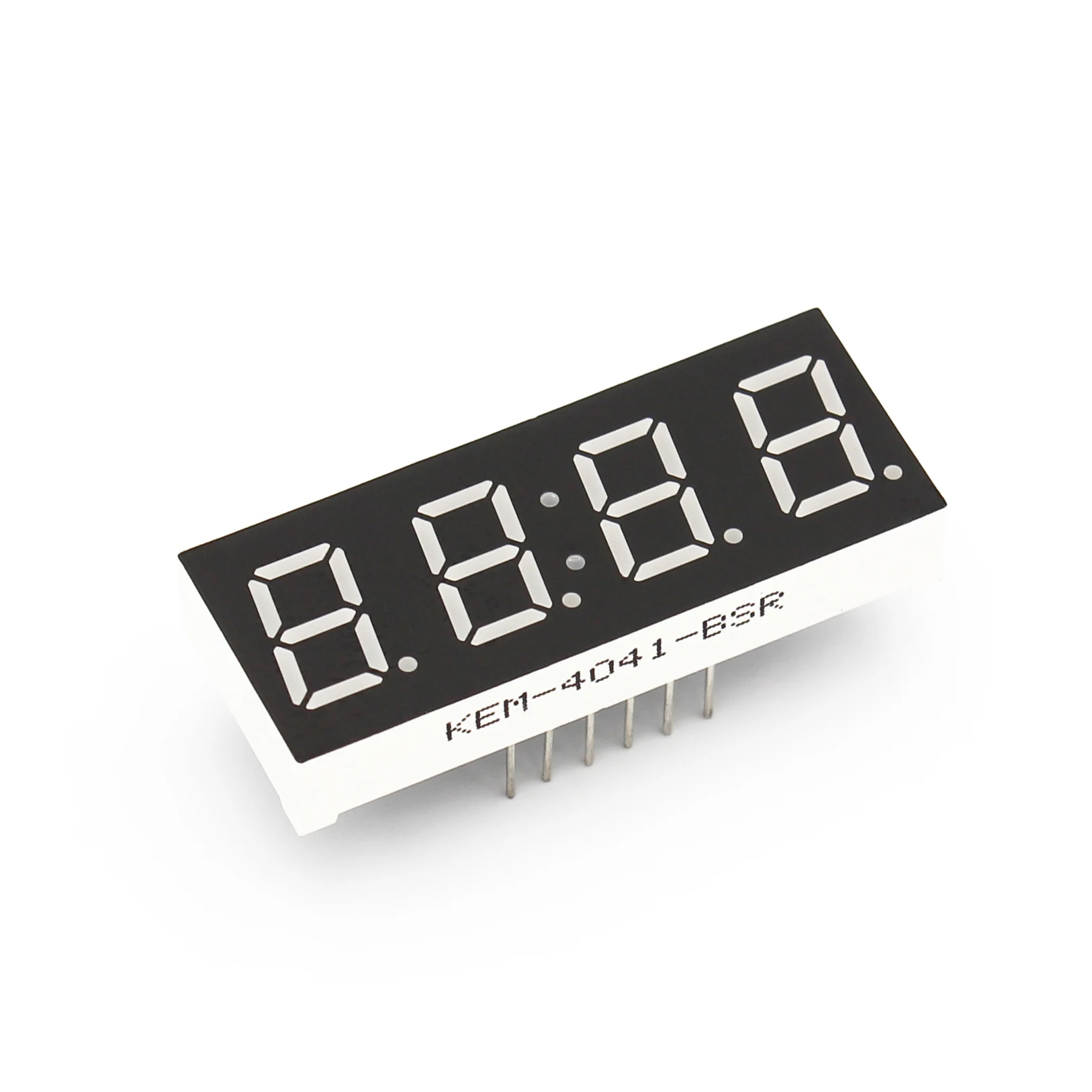 High quality 0.4 inch 4 digit 7 segment led display red green