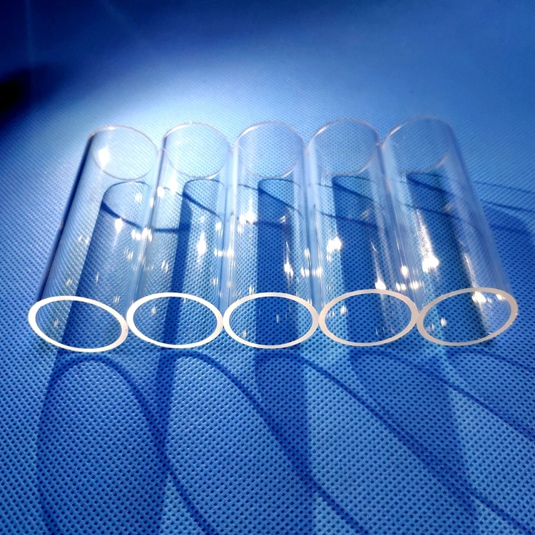 
Both ends open glass cylinder 