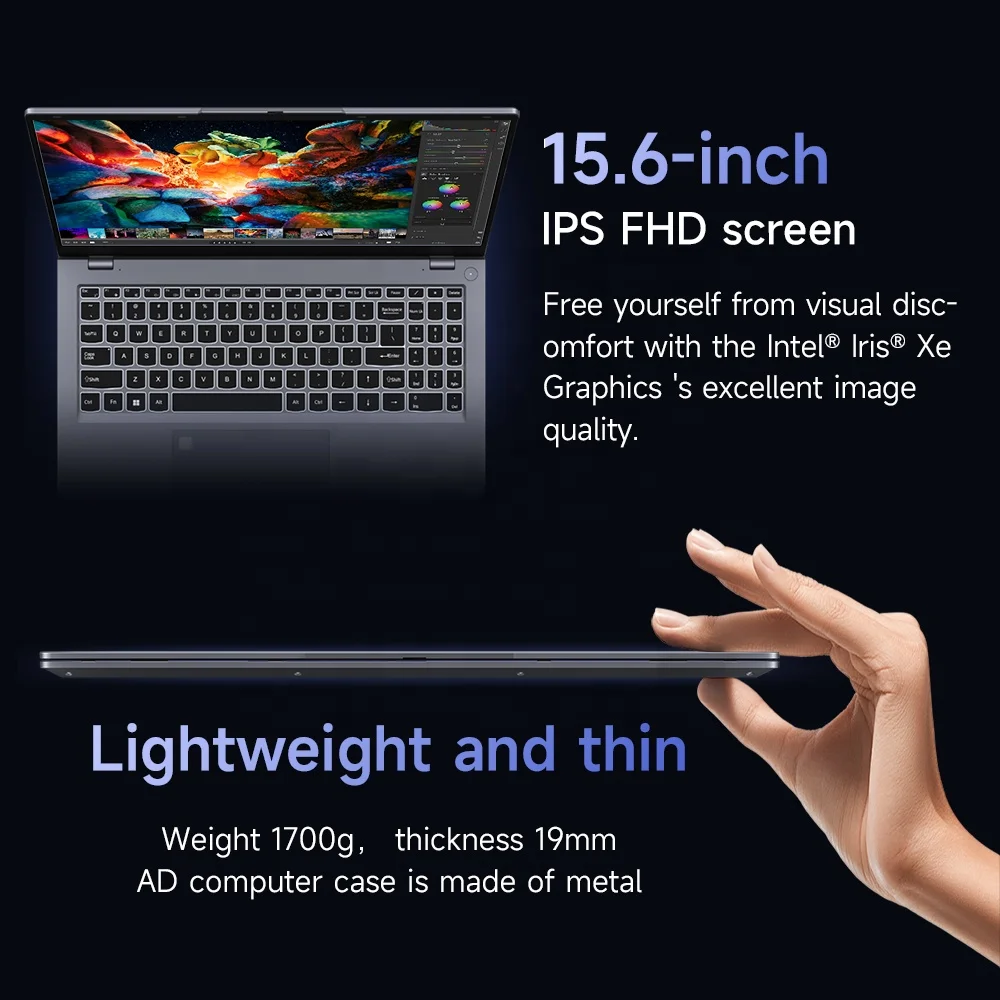 MOQ 1 brand new laptops Intel Core i5 laptop 12th generation 16GB 512GB 15.6 inch ordinateur portable core i7
