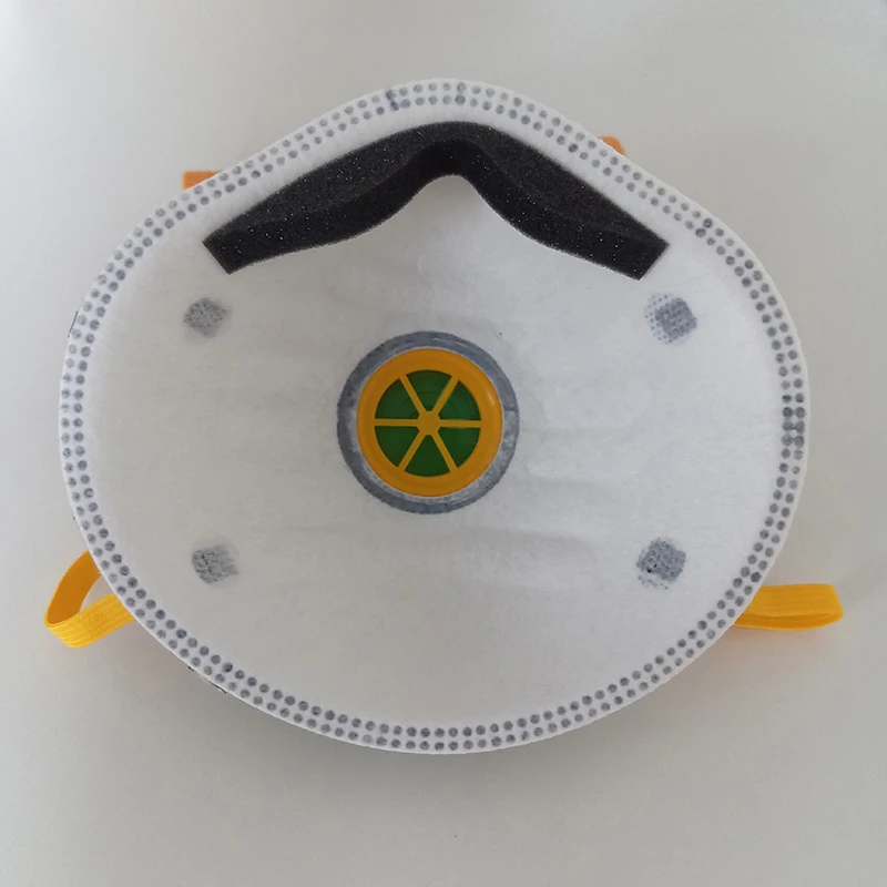 CE FFP2 NR Head loop disposable dust mask kn95 ffp2 4ply protection with carbon verified supplier wholesale air pollution mask